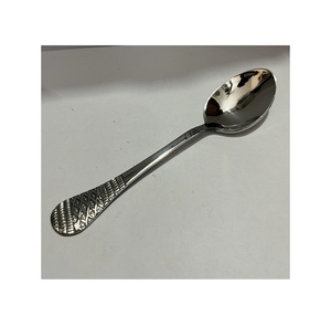 ช้อนสเตนเลสแท้แบบโบราณทำด้วยมือชิ้นเดียวสำหรับใช้ในห้องครัว - Product Image 3