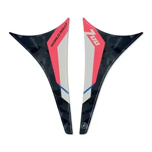 Autocollants 3D pour réservoir de moto Yamaha Tenere 700 World Rally (lot de 2) - Product Image 2
