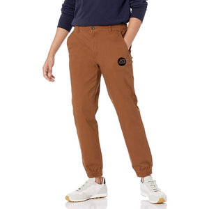 กางเกงจ็อกเกอร์ผ้าแคนวาสพิมพ์ลายลำลองสำหรับผู้ชายขายดี ระบายอากาศได้ดี สวมใส่สบาย กระชับพอดี เอวยางยืด น้ำหนักเบาปานกลาง - Product Image 1