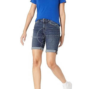 Pantalones cortos vaqueros cómodos para mujer Precio al por mayor Pantalones cortos vaqueros para mujer Pantalones cortos vaqueros ligeros para mujer - Product Image 4