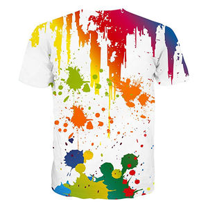 T-shirt 100% coton personnalisé pour hommes OEM T-shirt en coton biologique pour hommes T-shirt de gymnastique avec logo personnalisé 100% coton - Product Image 2