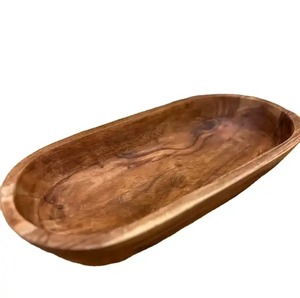 Bol carré en bois d'acacia de petite taille pouce pour condiments trempette sel noix snack miel crème sucre sauce salsa moutarde gelée - Product Image 1