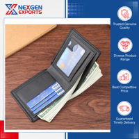Komitmen Kualitas 100% Dompet Pria Fashion PVC Tahan Air Poliester Ukuran Pendek Terbuka Pesanan Ekspor Grosir Terpercaya Indian Nexgen