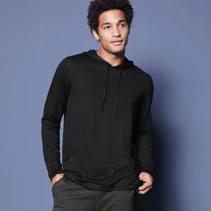 Ropa de yoga para camiseta ligera personalizada para hombre con capucha sudaderas con capucha peso ligero al por mayor Tri-blend - Product Image 1