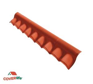 กระเบื้องมุงหลังคาสีแดงแบบชนบททำจากอิตาลีอุปกรณ์เสริมการกะพริบแบบดั้งเดิมสำหรับบ้านเหล็กอาคารผลิตภัณฑ์ coppo Matt - Product Image 1