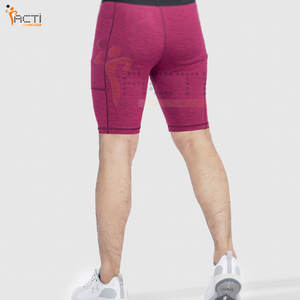 Nouveautés Shorts de compression Logo personnalisé quantité minimale de commande bas Hommes serrés Running Gym Shorts de compression - Product Image 2