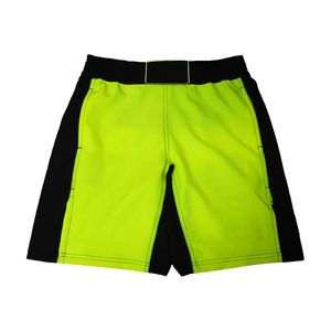 Short de Kickboxing Muay Thai vert de qualité supérieure Tissu extensible dans les 4 sens Bas Prix MMA Training Fitness Wear - Product Image 5