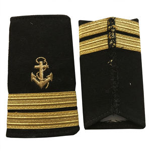 Insignias de hombro hechas a medida al por mayor tela bordada profesionalmente en diferentes tamaños con accesorio de pasador de seguridad - Product Image 1