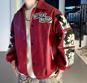 เสื้อแจ็คเก็ตวาร์ซิตี้ผู้ชายแบบลำลองสั่งทำพิเศษ คอตั้ง คุณภาพพรีเมียม มีให้เลือกหลายสี - Product Image 2