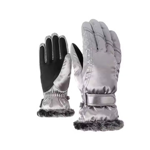 Women Ski <b>Gloves</b> Waterproof Warm Outdoor Cycling Touchscreen Ski <b>Gloves</b> Snowboard Custom logo Winter <b>Gloves</b> - Product Image 1
