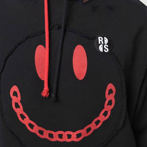 Sweat à capuche oversize en molleton français 100% coton, teint en pièce, 500 g/m², effet délavé et vieilli, pour homme, idéal pour l'hiver - Product Image 6