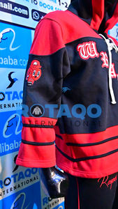 Jerseys de hockey sobre hielo profesionales hechos a medida con capucha para hombres y mujeres - Product Image 4