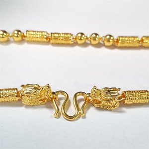 Collar de Plata Chapado en Oro Amarillo de 6 mm de Alta Calidad Directo de Fábrica, 60 cm, para Hombre y Mujer, Duradero, 24K, 18K, 14K, Gargantillas Clásicas, Regalo - Product Image 6