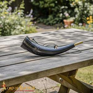 Corne de Viking en corne naturelle, qualité supérieure, artisanat authentique d'un fournisseur de premier plan en Inde, agate - Product Image 4