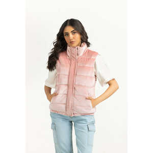 Chaqueta Acolchada para Mujer, Talla XL, Estilo Bomber Varsity, Cuello Alto, Logotipo Personalizable, para Otoño, WM-JKT-WS24-180 - Product Image 4