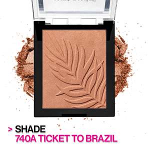 Paleta de Bronceador A4wet Color Icon Ticket to Brazil, Polvo Compacto de Alta Calidad para Contorno Corporal e Iluminador con Etiquetado Único - Product Image 6