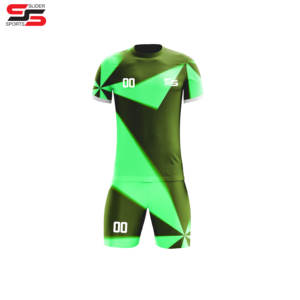 Venta al por mayor de poliéster de alta calidad logotipo personalizado equipo de jóvenes hombres ropa de fútbol Jersey uniforme deportes uniforme de fútbol para Unisex - Product Image 3