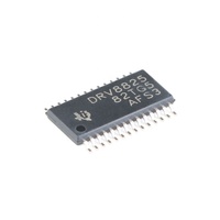 DRV8825PWPR 45V 2.5A IC Penggerak Motor Stepper Bipolar 1/32 Microstepping STEP DIR HTSSOP28