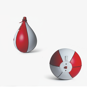 Sac de frappe de vitesse de boxe personnalisé en cuir PU, réglable en hauteur, portable, avec ventouse puissante, durable, pour la maison et le soulagement du stress - Product Image 2