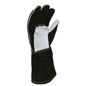 Nouveaux gants de soudage en cuir de conception | Manchette longue, gants de travail résistants au feu et de sécurité fabriqués au Pakistan - Product Image 1