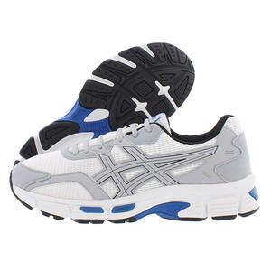 Chaussures de course ASICS Gel-Jog MC personnalisées pour hommes, style tennis de luxe, blanc/gris/bleu, été, printemps, automne. Maille en caoutchouc confortable pour - Product Image 1