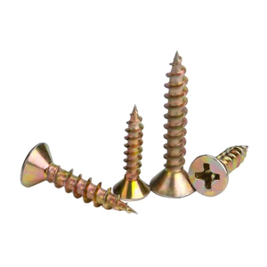 Vis à tête plate pour panneaux de particules, vis autotaraudeuse pour le bois - Product Image 1