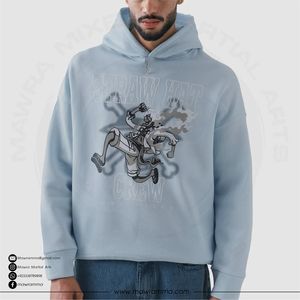 เสื้อฮู้ดโอเวอร์ไซส์ผ้าหนาปักลาย3D วินเทจพิมพ์ลายดิจิตอลสำหรับฤดูหนาว - Product Image 5