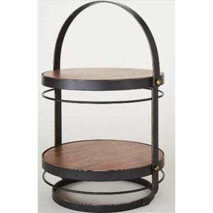 Bandeja exclusiva para servir de metal de primera calidad con soporte plegable ajustable acabado pulido dorado forma y tamaño personalizados al precio de venta - Product Image 2