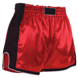 Pantalones cortos de kick boxing de alta calidad, últimos pantalones cortos de lucha de Muay Thai con patrón sólido, pantalones cortos de Muay Thai - Product Image 4