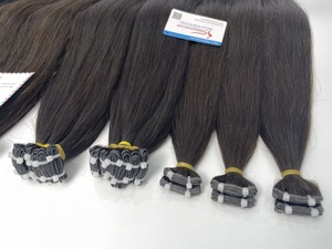 Pour les extensions de cheveux de trame Genius 100% cheveux humains vietnamiens bruts qualité chaude divers Styles prix sain vague naturelle droite - Product Image 2