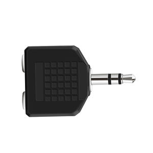 LCB-68 noir 3.5mm mâle à 2*3.5mm femelle adaptateur Jack accessoire de produit Audio - Product Image 3