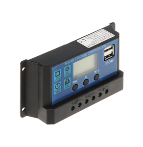 Solar Charge Controller 30A PWM Solar Controller with <b>Timer</b> Function for Solar <b>Lighting</b> System - Product Image 5