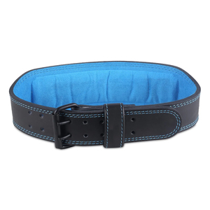 2025 vente en gros cuir synthétique ceinture d'haltérophilie personnalisé 100% cuir véritable réglable Gym ceinture d'haltérophilie boucle en acier - Product Image 6