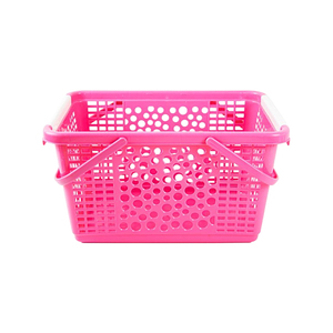 Cesta de Almacenamiento Premium con Tapa Abierta y Asas Plegables, Cesta Multiusos de Plástico para Frutas y Verduras para Supermercado - Product Image 3