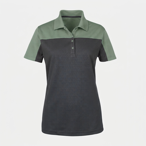 Polo de Manga Corta para Mujer, Corte Regular, Colores Sólidos, Servicio OEM, Secado Rápido, Estilo Urbano, Ligero e Informal, Gran Venta - Product Image 6