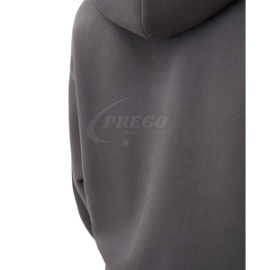 เสื้อฮู้ดดี้ผู้ชายโลโก้สั่งทำ ผ้าฝ้าย 100% เสื้อสเวตเชิ้ตแบบสวมหัวทรงโอเวอร์ไซส์ เสื้อผ้าสตรีทแวร์สำหรับฤดูหนาว ขายส่งจำนวนมาก รับผลิตแบบ OEM ODM - Product Image 5