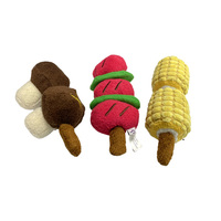 Jouet en peluche pour chien BBQ Voice en forme de champignon - Tissu doux et câlin pour toutes les occasions - brinquedo pet