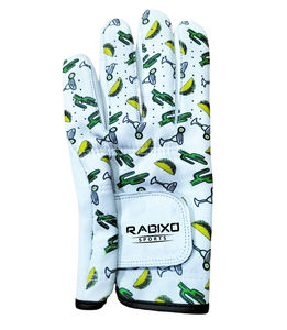 Gants de golf personnalisés avec logo imprimé en couleur, respirants, pour hommes, femmes et enfants, en cuir véritable, sportifs, fabrication OEM, marque privée - Product Image 5