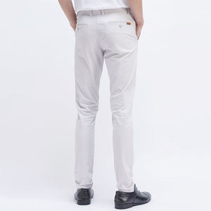 Nardon ropa personalizada OEM marca Casual clásico lienzo suave ligero Slim Fit recto hombres vestido pantalones de secado rápido - Product Image 2