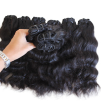 Magnifiques mèches de cheveux humains du Vietnam, qualité supérieure, super double drawn, vierges, bruts, non traités, en vrac, meilleure fusion, 100g