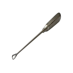 Instruments d'obstétrique en vrac, curette utérine Sims Recamier Bumm, longueur 26 cm, manuelle, certifiée CE, classe I, instrument médical - Product Image 1