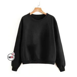 Round Neck Sweatshirt Round Neck Long Sleeve Pure Color Class Clothes Custom Cotton Circle Thin Jacket Custom LOGO Work Clothes