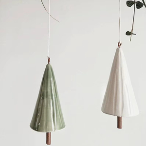 Durable Ceramic <b>Cow</b> <b>Bell</b> For Home Office Kitchen Living Room And Outdoor Spaces With Decorative Vintage Appeal - Product Image 1