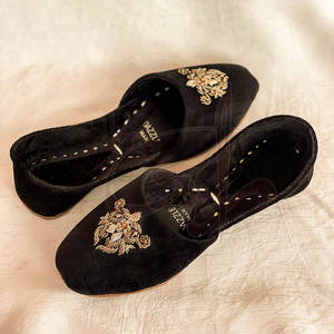 Top Performance Quality Made <b>Men</b> <b>Khussa</b> Black Color Light Weigt <b>Men</b> <b>Khussa</b> Anti Slip <b>Men</b> <b>Khussa</b> - Product Image 3