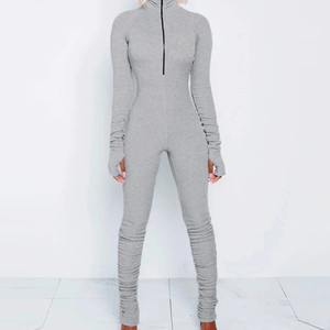 Mono de Verano NUEVO al por Mayor para Mujer, Mono Personalizado de Verano sin Mangas de Color Sólido para Mujer - Product Image 1