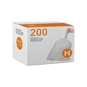 Sacs poubelles en plastique robustes à bas prix, commande en gros, fourniture fiable de doublures de cuisine - Product Image 1