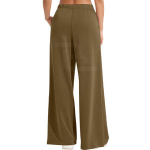 Precio bajo Venta caliente Mujeres Pantalones de chándal acampanados Ropa de moda Mujeres Pantalones de chándal acampanados Transpirable Mujeres Pantalones de chándal acampanados - Product Image 2