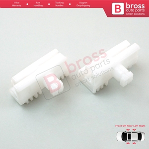 Clips de Reparación de Elevalunas BWR58+BWR59 Izquierdo y Derecho para Saxo S0 S1 106 MK1 MK2 1A 1C 1S 3/5 Puertas 9222G9 9221H1 - Product Image 4