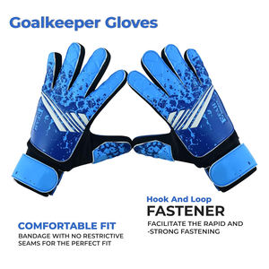 Taille 4 Convient aux enfants de 6 à 9 ans Gants de gardien de but Protection Palm Football Attraper des gants de gardien de but BY AMAZING INDUSTRIES - Product Image 4