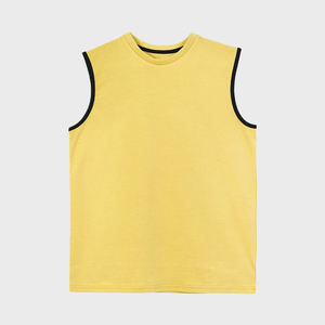 Débardeurs de sport en tricot léger et respirant pour hommes, taille plus, pour le sport, les journées chaudes, la musculation douce. - Product Image 1